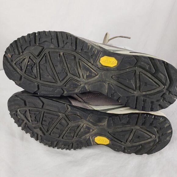 GARMONT STICKY BEAST Mens HIKING SHOES Sz 9 Suede Armour Toe Low Grey - Picture 9 of 9